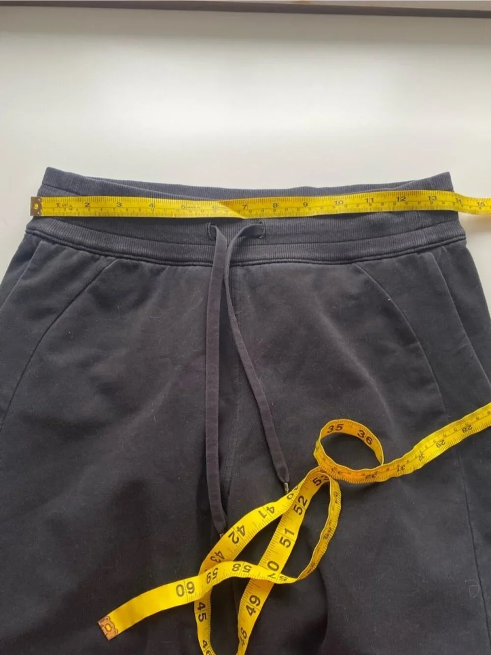 Lululemon Scuba High-Rise French Terry Jogger Woman 6 Black Gym Workout 2022